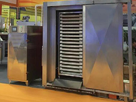 Cabinet Liquid Nitrogen Quick Freezing Machine