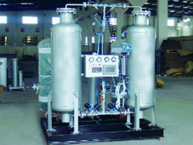 Pressure swing adsorption nitrogen plant
