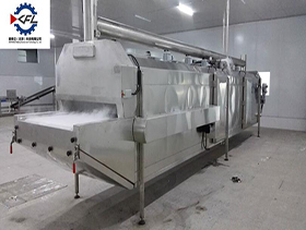 Production Line Tunnel Liquid Nitrogen Quick Freezing Machine
